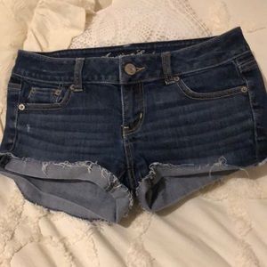 America Eagle denim shorts
